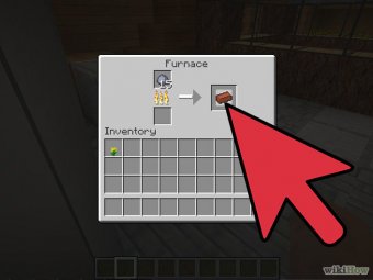 Изображение с названием Build a Brick Fireplace With a Chimney in Minecraft Step 2